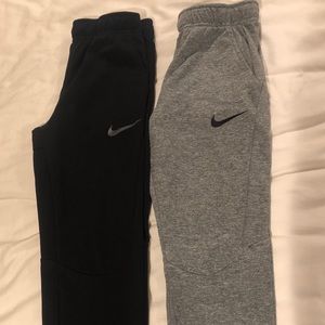 2 pairs of boys Nike Dri Fit pants